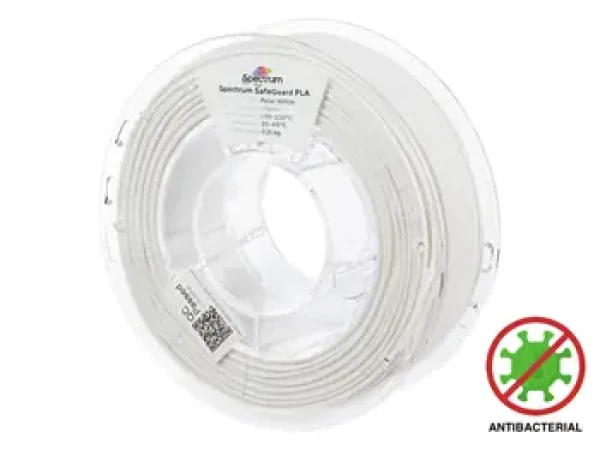 Spectrum SafeGuard PLA Polar White / Tisková struna / 1,75 mm / 0,25 kg (81553)
