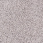 PLUSH NEST PLUSH NEST Dětské čtvercové křesílko Puffy 77 × 67 × 50 cm Beránek šedé