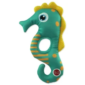 Dog Fantasy Hračka - Water Float mořský koník pískací a plovoucí zelená 22.5 cm (454-13305)