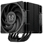 Scythe Mugen 6 Dual Fan Black Edition / Chladič CPU / 2× 120 mm PWM / 300–2000 rpm / LGA1700 / AM5 (SCMG-6000DBE)