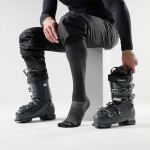 SMARTWOOL Ski Zero Cushion Extra Stretch OTC Socks, Charcoal (vzorek) velikost: L