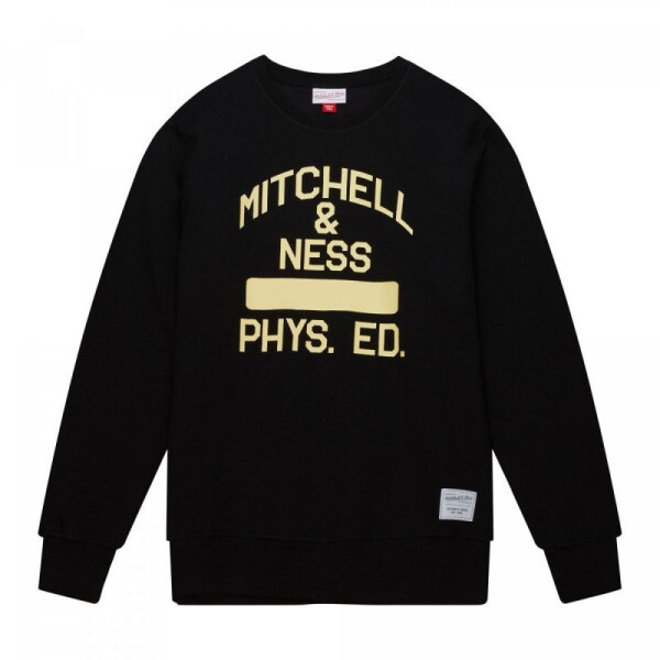 Mitchell Ness Branded Fashion Graphic Crew Sweatshirt FCPO5532-MNNYYPPPBLCK pánské