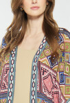 Mikiny Monnari Vzorovaný plášť v boho stylu Multicolor L/XL