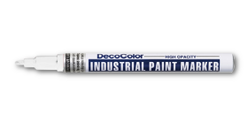Marvy Lakový popisovač Deco Color 1mm - bílý