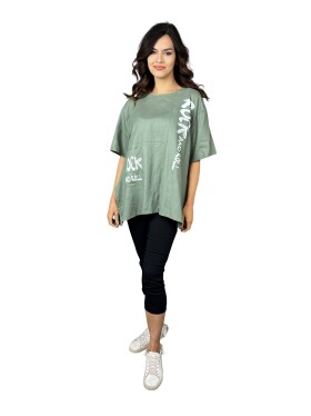 HOSH Top Fern Velikost: UNI, Barva: Khaki