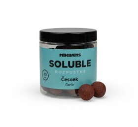 Mikbaits Rozpustné boilies Soluble Česnek 250ml - 20mm,Mikbaits Rozpustné boilies Soluble Česnek 250ml - 20mm