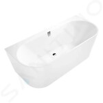 VILLEROY & BOCH - Oberon 2.0 Vana 1800x800x460 mm, Quaryl, bílá UBQ180OBR9CD00V-01