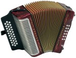 Hohner Corona III GCF, red