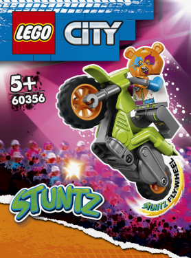 LEGO® City 60356 Medvěd a kaskadérská motorka - LEGO® City