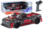 Mamido Dálkově ovládané auto Pick-Up RC 1:18 gumové pneumatiky červené