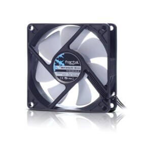 Fractal Design 80mm Silent Series R3 / ventilátor / bílá (FD-FAN-SSR3-80-WT)