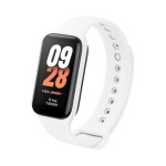 FIXED Silikonový řemínek Silicone Strap pro Xiaomi Smart Band 8 Active bílý (FIXSSTB-1416-WH)