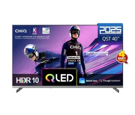 CHiQ L40QST TV 40", QLED, Full HD, Google TV, Frameless, Dolby Audio, dbx-tv, HDR 10 EDF_5263321