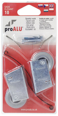 ProALU Kolečko dolní Elegant 10 - sada (22PA230045)