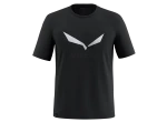 Salewa Pánské triko Solidlogo Dri-Rel S/S Tee černá