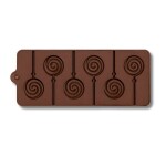 Dortisimo Silikonová forma na lízátka Spirály 9,2 cm