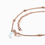 Emporial náhrdelník 14k zlato Vermeil GU-DR20708N-ROSEGOLD