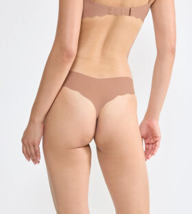 Dámské kalhotky ZERO Microfibre 2.0 Hipstring - CAMEO BROWN - hnědé 00ME - SLOGGI BROWN XS