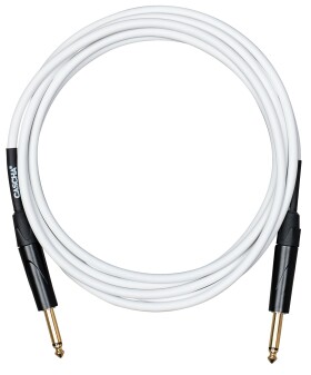 Cascha Advanced Line Guitar Cable White 6m
