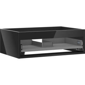 MEXEN - Box-A skříňka pro umyvadlo 70, 1 šuplík, černá lesk 91AX0-0700-235-1-70