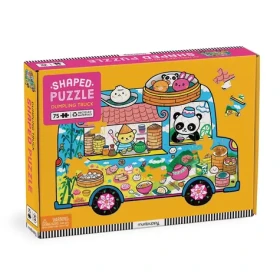 Mudpuppy Puzzle ve tvaru minibusu s občerstvením