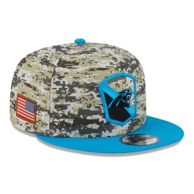 New Era Pánská kšiltovka Carolina Panthers NFL Camo 2023 Salute to Service 9FIFTY Snapback