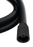SAPHO - SOFTFLEX plastová sprchová hadice, 200cm, černá mat 1208-27