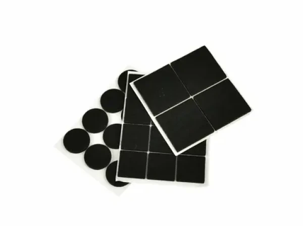 GEKO Samolepící plstěné podložky pod nábytek kulaté a čtvercové 28ks (G29812)