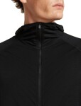 Pánská merino mikina ICEBREAKER Mens 150 MerinoFine Ace LS Zip Hoodie, Black velikost: XXL