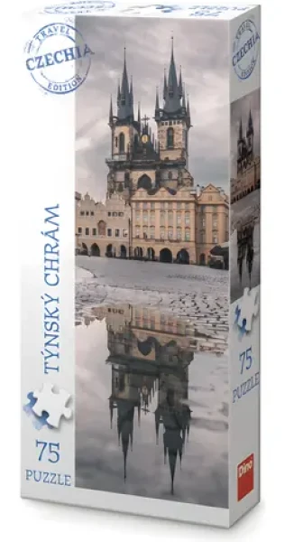 DINO Panoramatické puzzle Týnský chrám