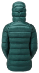 Dámská péřová bunda Montane Ant-freeze XT Hoodie dark wakame green L