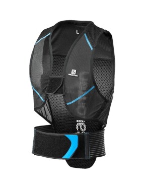 Chránič páteře Salomon Flexcell Men, Black/Blue Výška postavy: L (178-184)