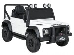 Mamido Dětské elektrické autíčko Land Rover Defender 110 SVX Concept bílé