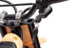 Mamido Dětská elektrická motorka Cross 350W 36V béžová