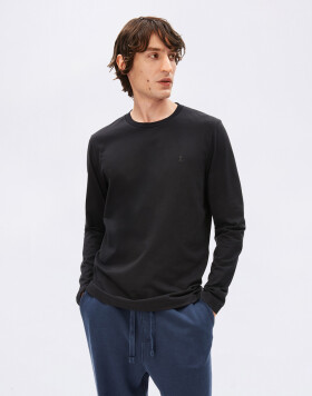 Tričko Armedangels Jaames Longsleeve 105 black