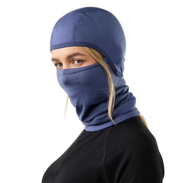 Unisex merino kukla SMARTWOOL Intraknit All-Season Balaclava, Nightfall Blue univerzální
