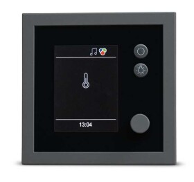 EOS EmoTec D, řídící jednotka pro suchou saunu, antracit / černá CFSEOS7256L