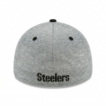 New Era Pánská kšiltovka Pittsburgh Steelers NFL 39Thirty Grey Stitch S/M Flex
