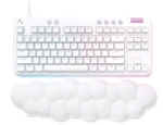Logitech G713 Linear bílá / herní klávesnice / US layout / kabel USB-A - C / RGB Lightsync (920-010678)