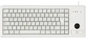 CHERRY G84-4400LPBEU-0 šedá / Klávesnice s trackballem / drátová / USB / UK layout (G84-4400LPBEU-0)