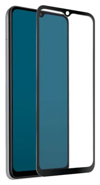 SBS Xiaomi Redmi 12C černá / Tvrzené sklo / Full Cover