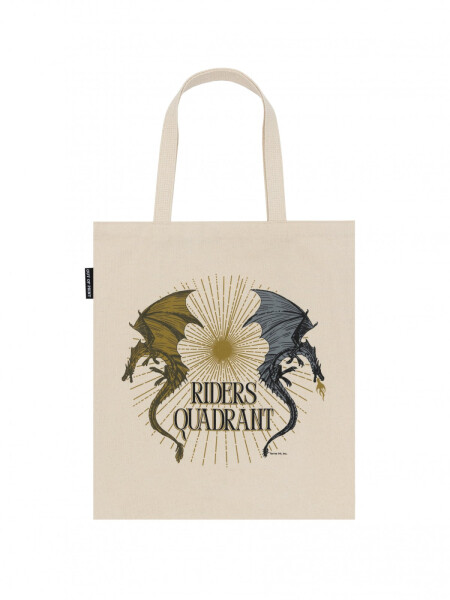 Rebecca Yarros's Fourth Wing: Riders Quadrant Tote Bag