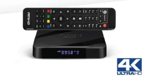 AMIKO A6N OTT / Multimediální přehrávač / 4K / LED displej (5999883025383)