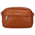 Malá volnočasová koženková crossbody Gerald, hnědá
