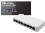 Qoltec 52248 / Síťový switch / 8x RJ45 / 1000 Mbps (52248)
