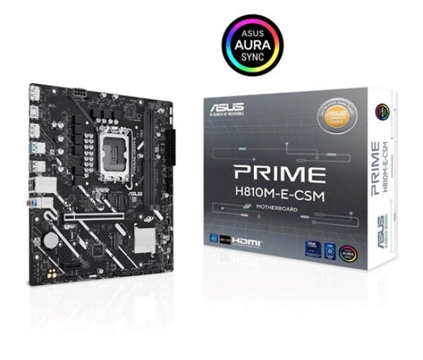 ASUS MB Sc LGA1851 PRIME H810M-E-CSM, Intel H810, 2xDDR5, 2xDP, 1xHDMI, mATX EDF_1887809