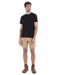Pánské merino triko krátký rukáv ICEBREAKER Mens 150 Tech Lite III SS Tee, Black velikost: XL