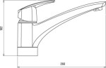 NOVASERVIS - Dřezová baterie Metalia 56 chrom 56091,0