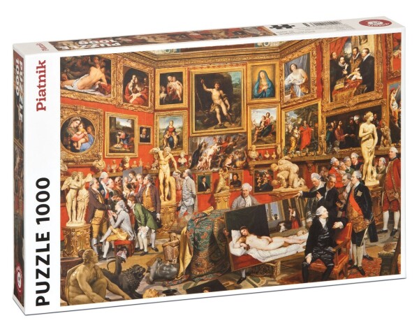 Piatnik Puzzle Zoffany - Tribuna of the Uffizi 1000 dílků