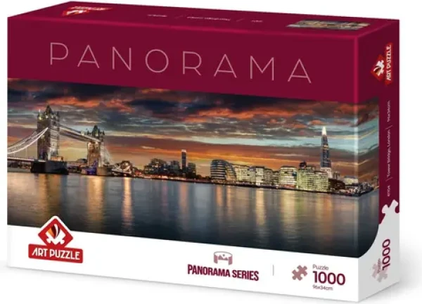 ART PUZZLE 41104 Panoramatické puzzle Tower Bridge, Londýn